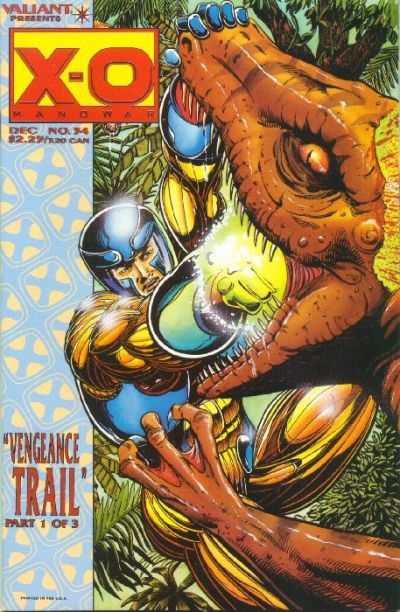 X-O Manowar 1992 Series #34