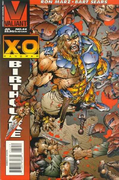 X-O Manowar 1992 Series #44