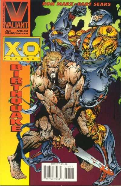 X-O Manowar 1992 Series #45