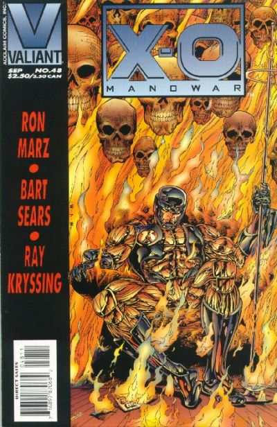X-O Manowar 1992 Series #48