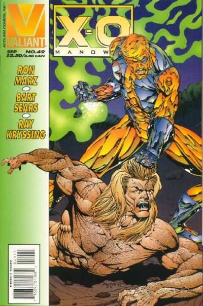 X-O Manowar 1992 Series #49