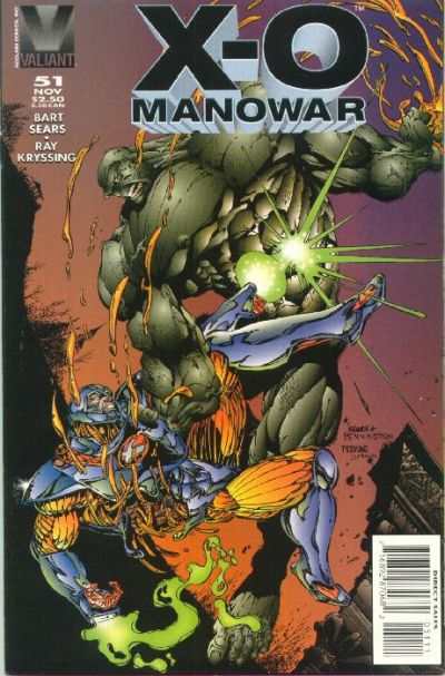 X-O Manowar 1992 Series #51