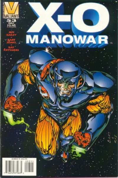X-O Manowar 1992 Series #53