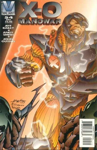 X-O Manowar 1992 Series #54