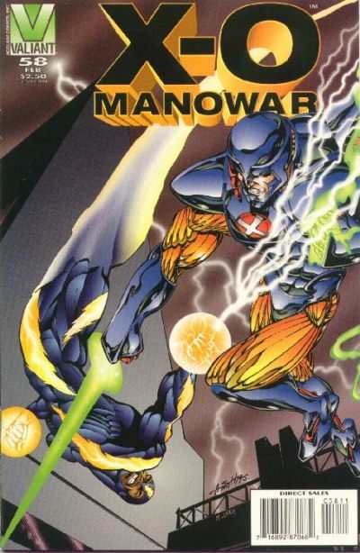 X-O Manowar 1992 Series #58