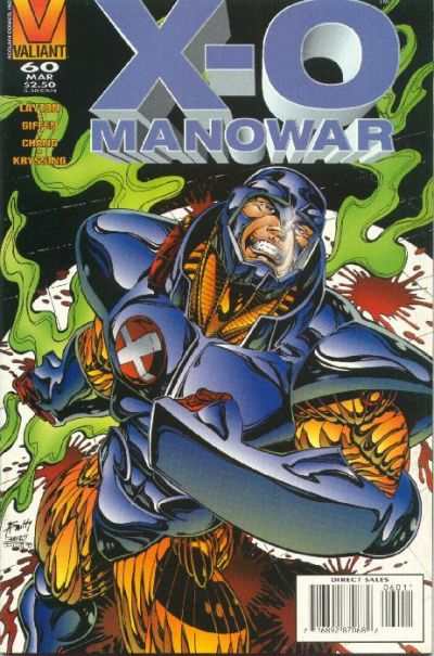 X-O Manowar 1992 Series #60