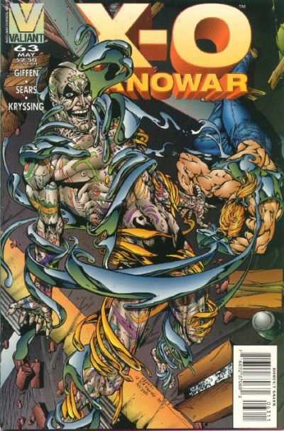 X-O Manowar 1992 Series #63
