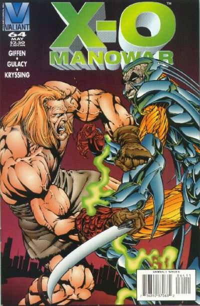 X-O Manowar 1992 Series #64