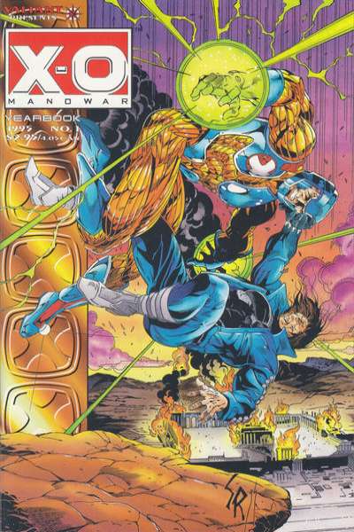 X-O Manowar 1992 Series Yearbook #1
