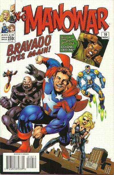 X-O Manowar 1996 Series #10