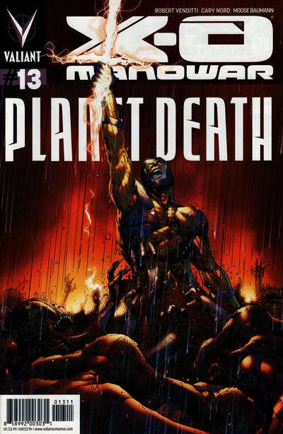 X-O Manowar 2012 Series #13