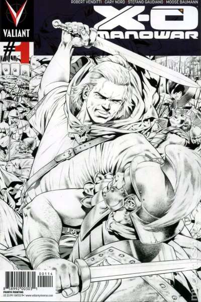X-O Manowar 2012 Series #1