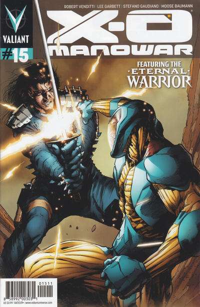 X-O Manowar 2012 Series #15