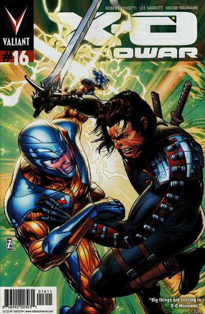 X-O Manowar 2012 Series #16
