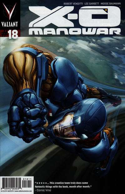 X-O Manowar 2012 Series #18