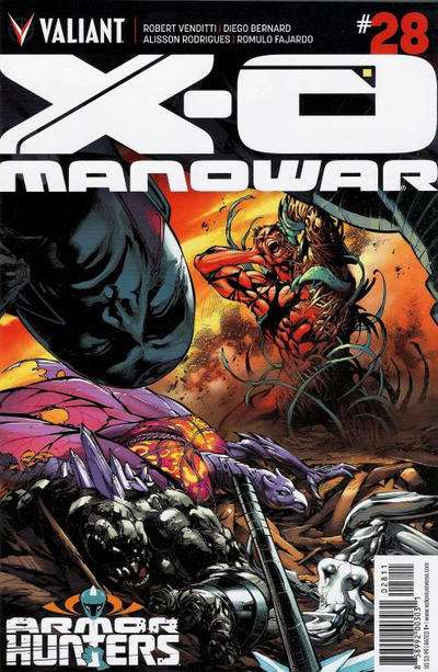 X-O Manowar 2012 Series #28