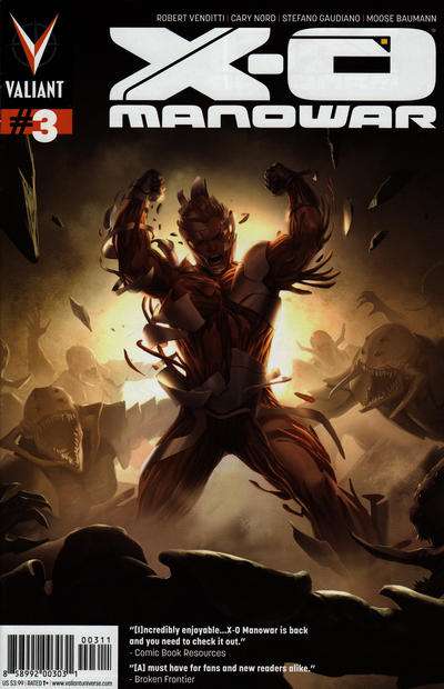 X-O Manowar 2012 Series #3