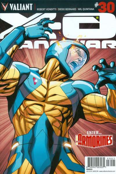 X-O Manowar 2012 Series #30