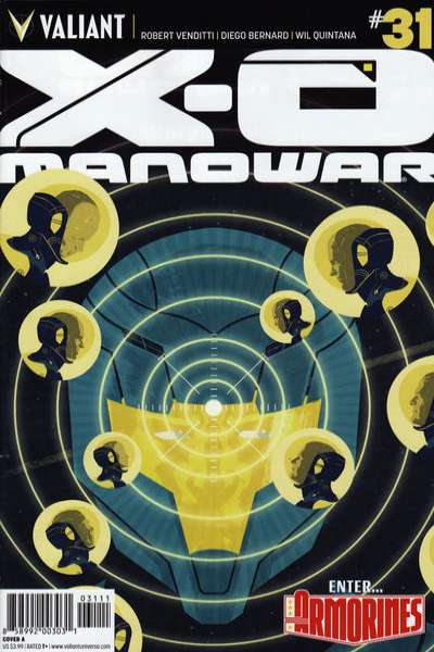 X-O Manowar 2012 Series #31