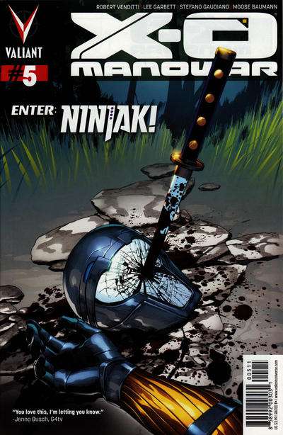 X-O Manowar 2012 Series #5