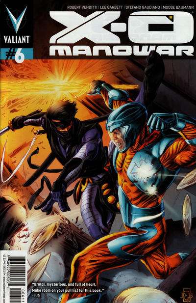 X-O Manowar 2012 Series #6