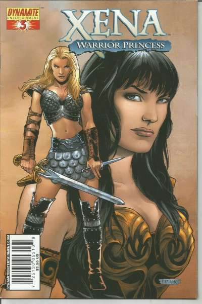 Xena 2007 Series Fabiano cover #1