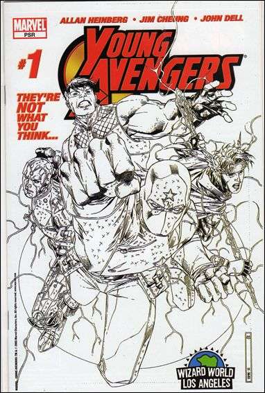 Young Avengers 2005 Series Wizard World Los Angeles #1