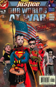 Young Justice 1998 Series Our Worlds at War #1