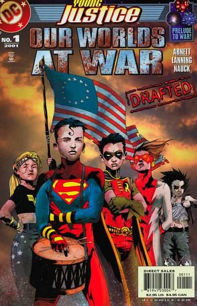 Young Justice 1998 Series Our Worlds at War #1