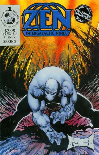 Zen Intergalactic Ninja 1993 Series Earth Day Annual #1