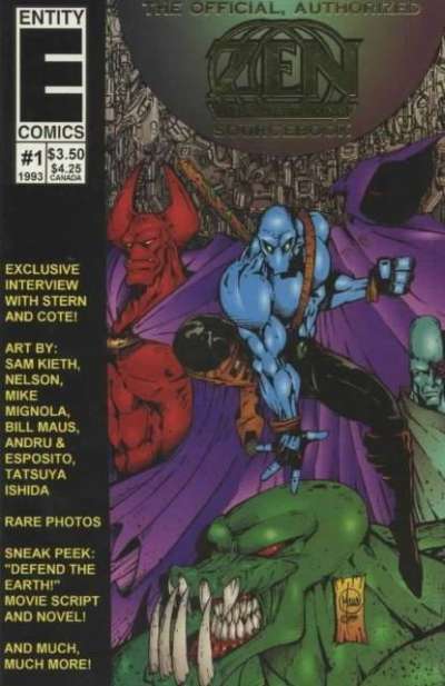 Zen Intergalactic Ninja 1993 Series Sourcebook #1
