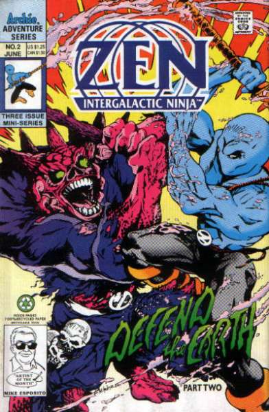 Zen Intergalactic Ninja May 1992 Series #2