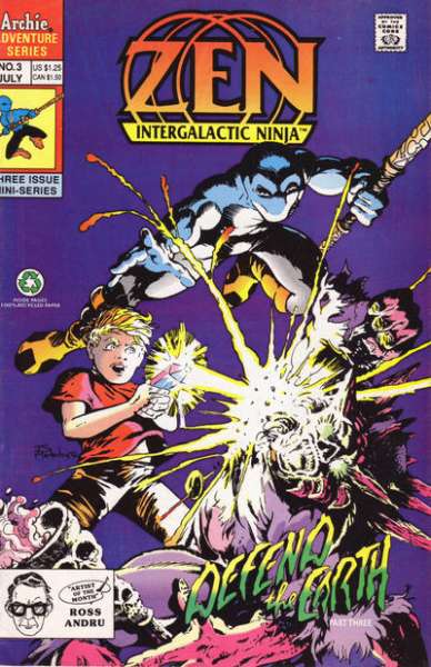 Zen Intergalactic Ninja May 1992 Series #3