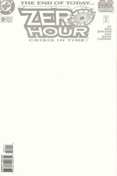 Zero Hour: Crisis in Time #0