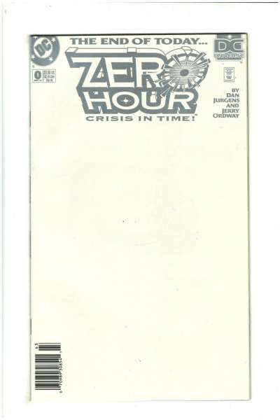 Zero Hour: Crisis in Time #0