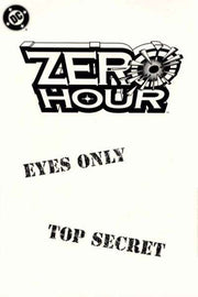 Zero Hour: Crisis in Time Ashcan White cover #1
